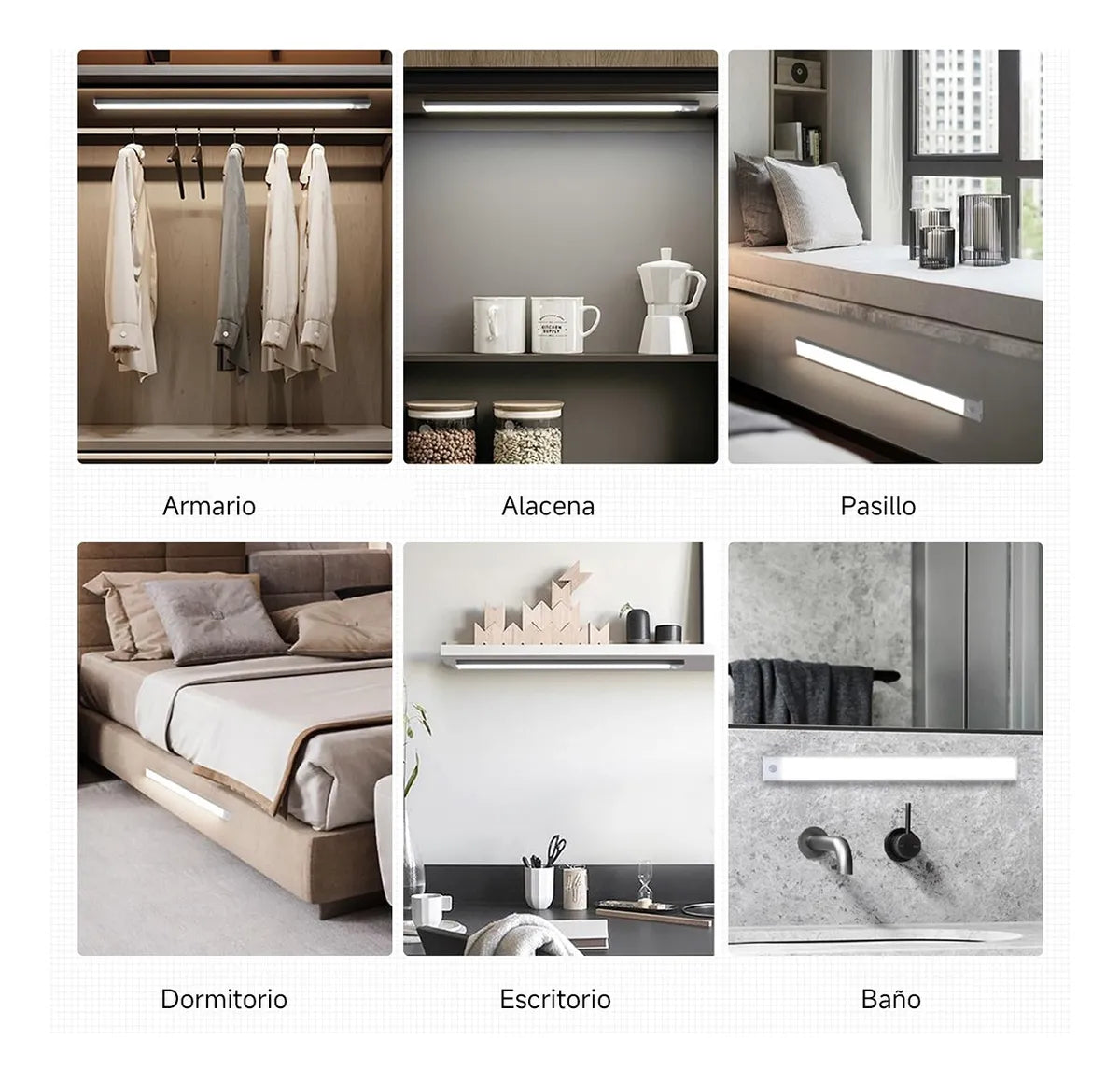 Luz LED Inteligente con Sensor de Movimiento