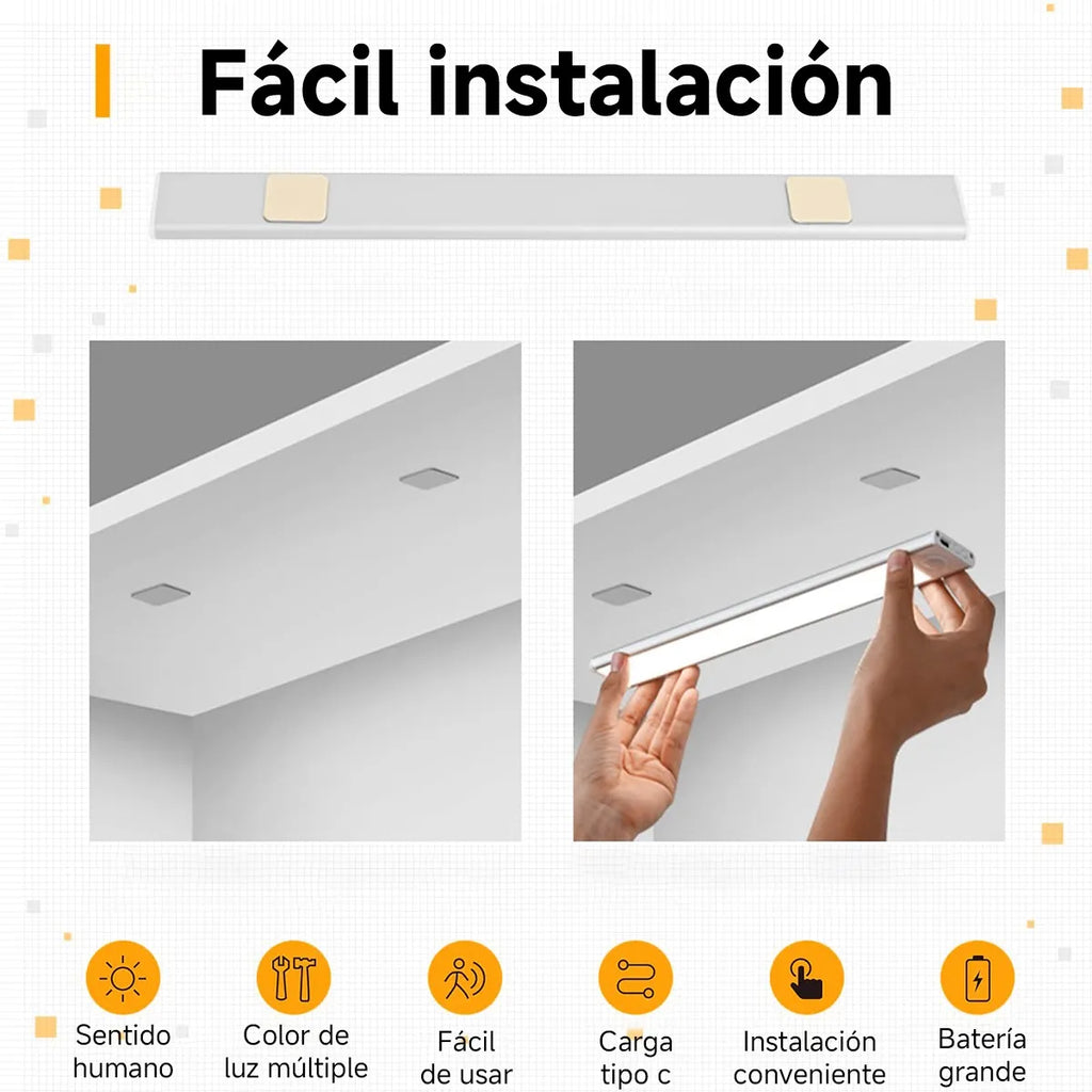 Luz LED Inteligente con Sensor de Movimiento