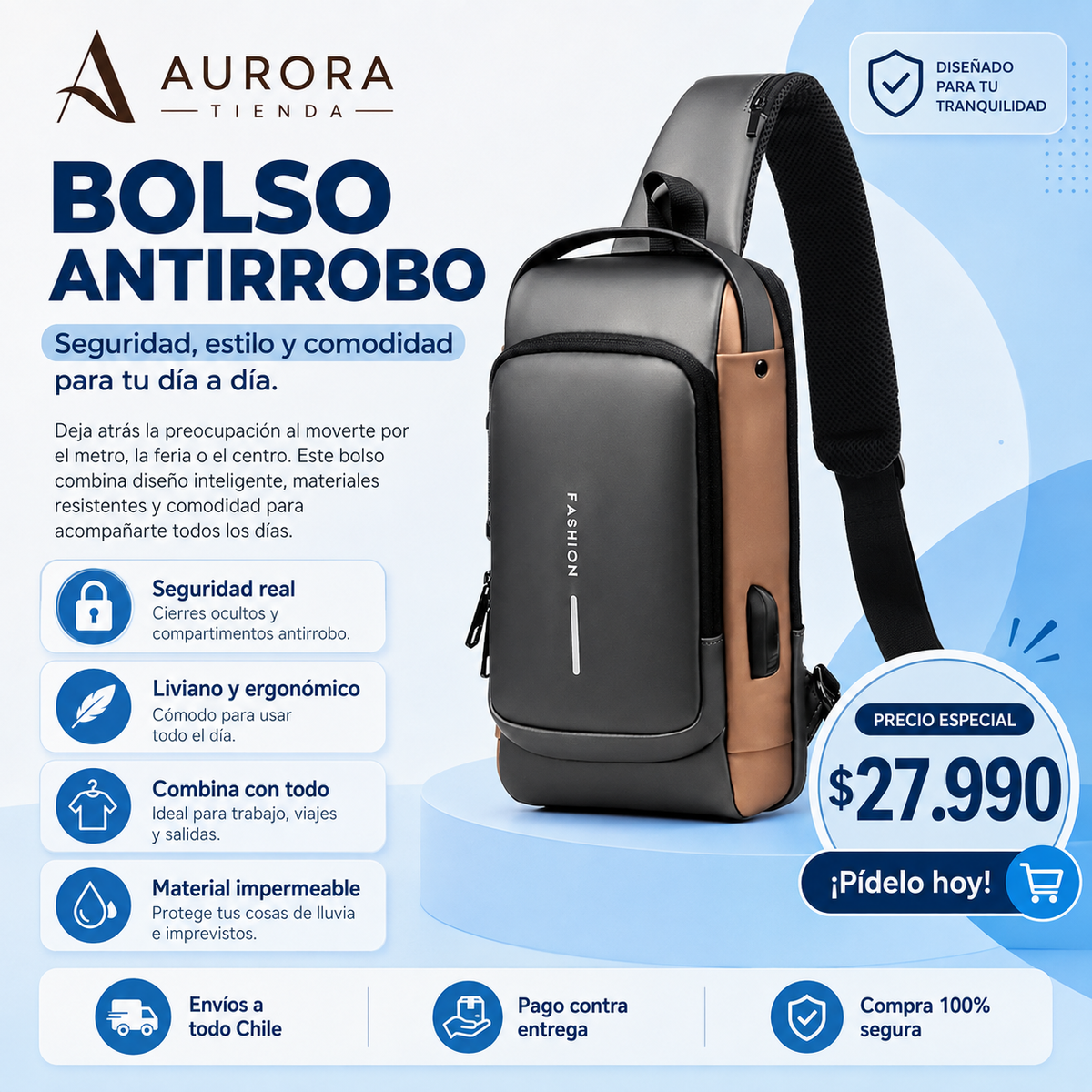 Bolso Antirrobo