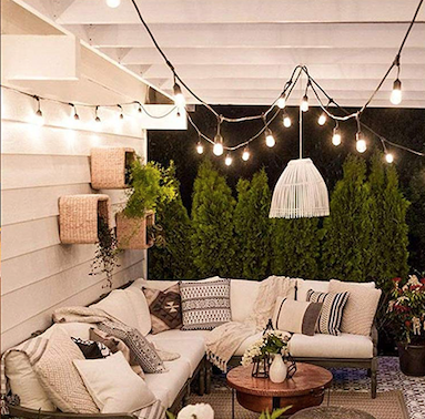 Corona Luces Decorativa Vintage Solar