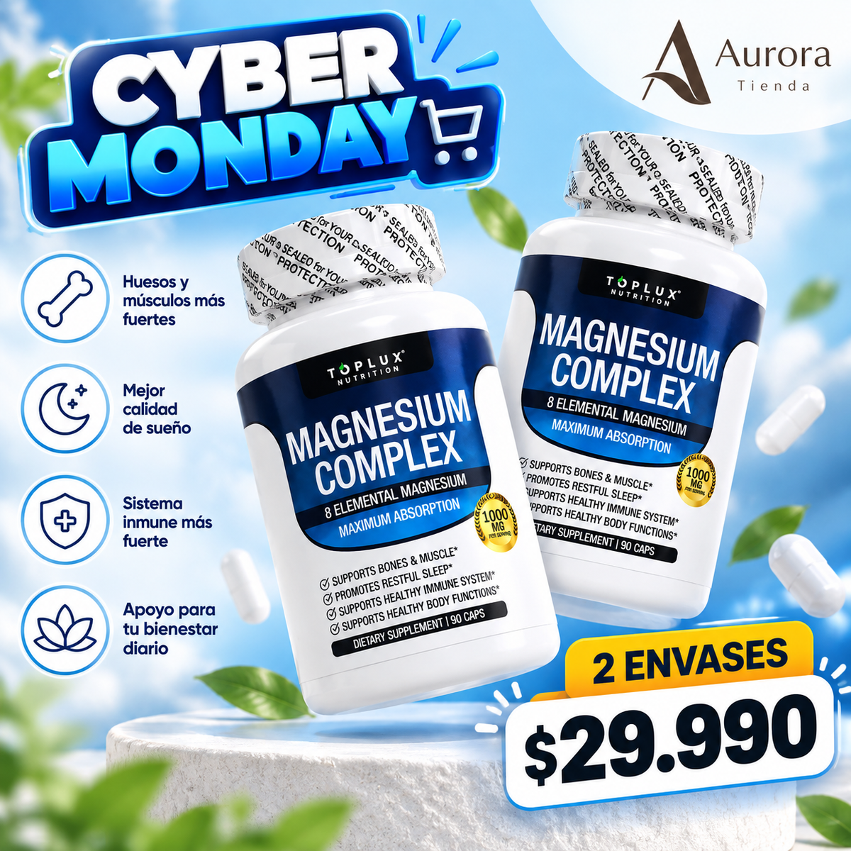 Pack 2 Magnesium Complex